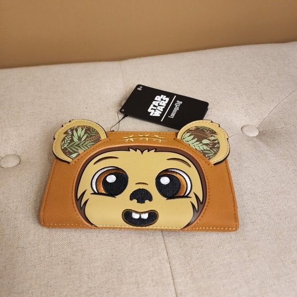 Loungefly Star Wars Wicket W. Warrick Ewok Cosplay Wallet NEW - Picture 5 of 12